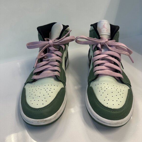 Buy Wmns Air Jordan 1 Mid SE  Air Jordan 1 Mid SE ‘Dutch Green’